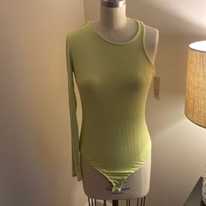 Lime green bodysuit - never wore!